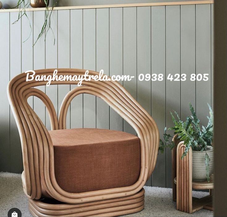 Ghế sofa đơn mây hiện đại